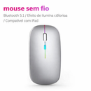 Mouse Gamer RGB Sem Fio