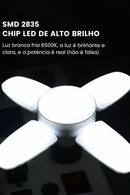 Luminária LED Dobrável