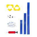Mini Gol Portátil de Futebol com Rede, Bola e Bomba