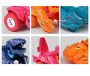 Mini Carrinho Dinossauro 2 em 1