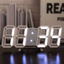 Relógio Digital 3D com Modo Noturno