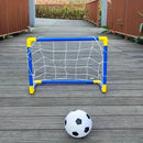 Mini Gol Portátil de Futebol com Rede, Bola e Bomba