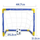 Mini Gol Portátil de Futebol com Rede, Bola e Bomba