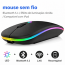 Mouse Gamer RGB Sem Fio