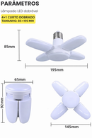 Luminária LED Dobrável